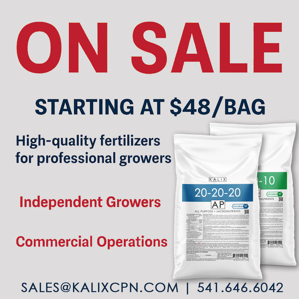KALIX 20-20-20 Water-Soluble Plant Food – Balanced All-Purpose Fertilizer for Indoor & Outdoor Use