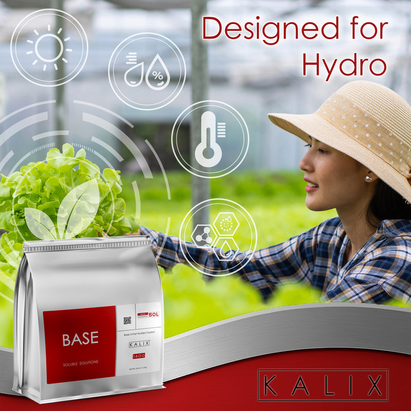 KALIX Base 14-0-0 Water Soluble Calcium Nitrate Fertilizer – Hydroponi ...