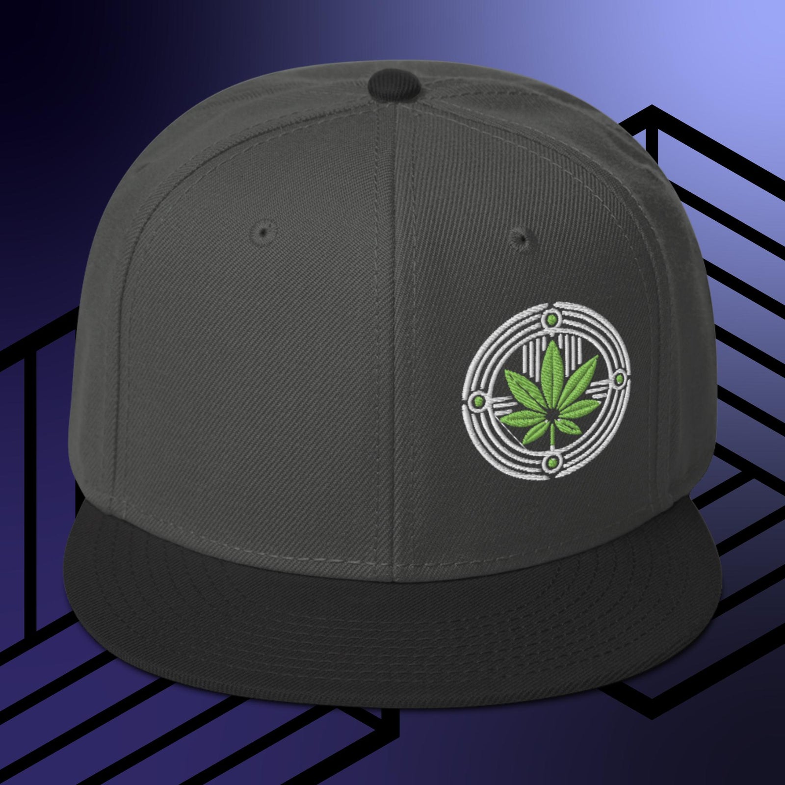 Green Thumb Hustlers Snapback Cap | Hustle in Every Detail – KALIX CPN